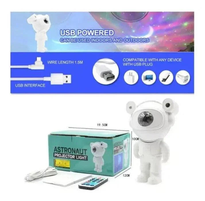 Astronauta Proyector De Estrellas Galaxi - Garden