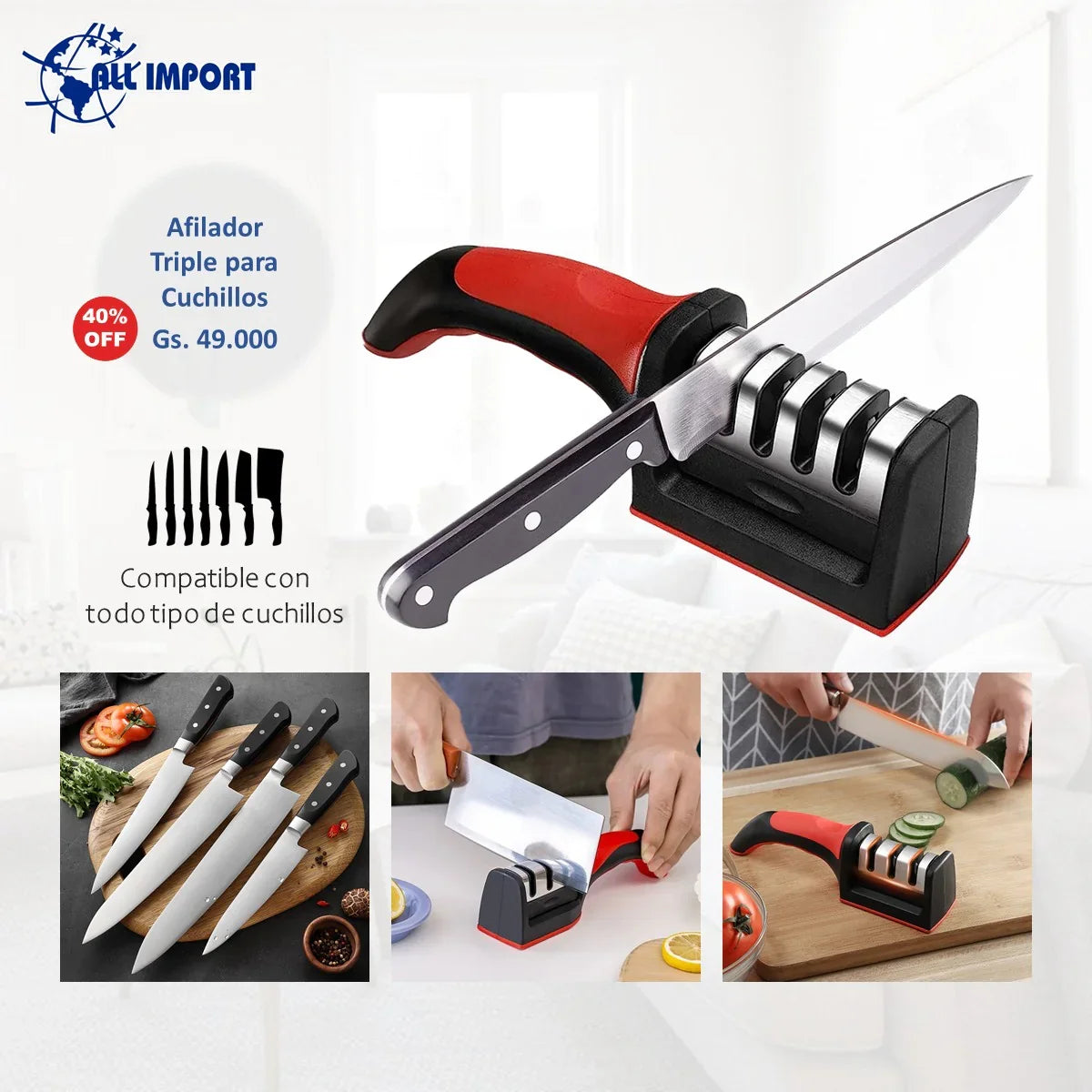 Afilador de Cuchillos - Garden