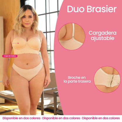 Brasier Strapless + Body Moldeador - Garden
