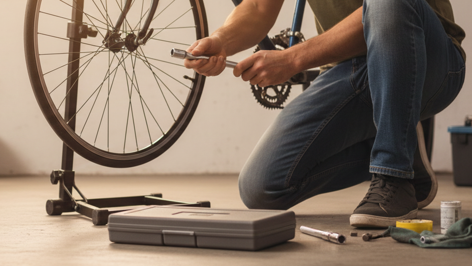 Maletín con llaves de vaso y accesorios